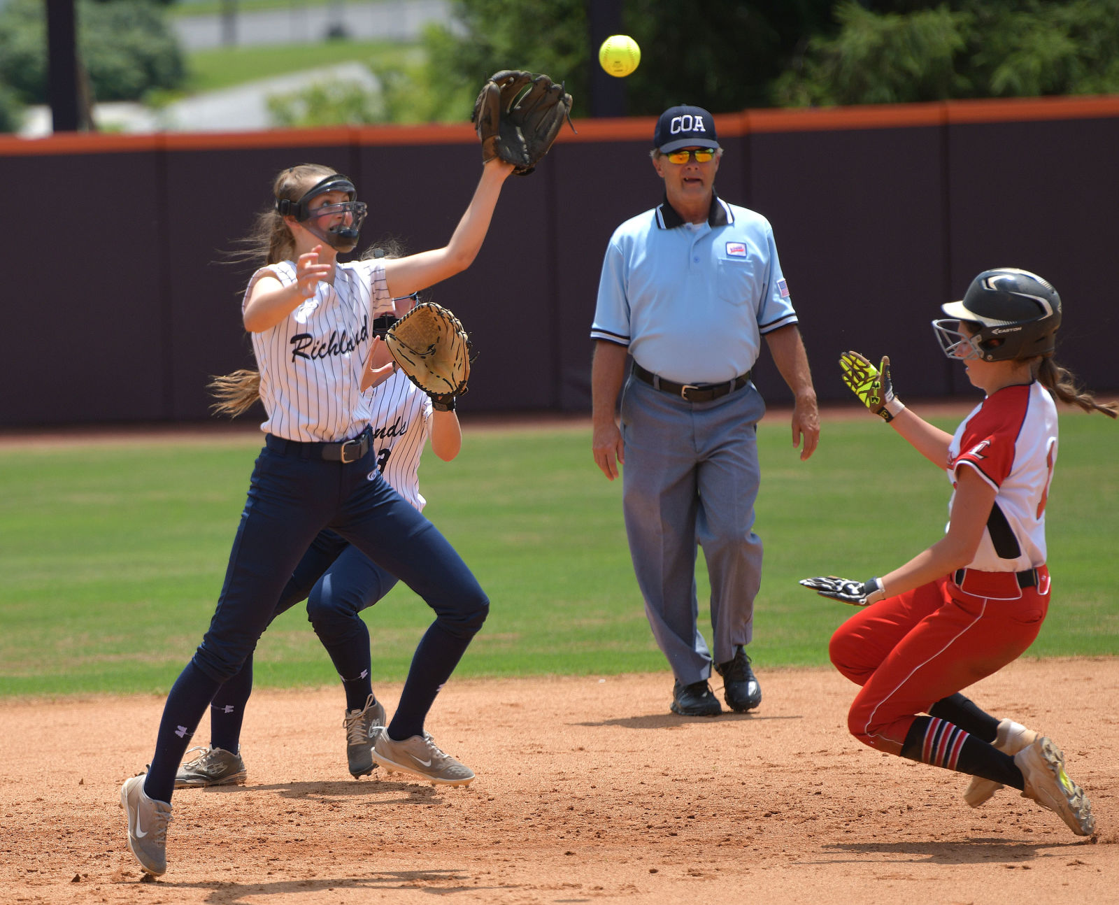 Group 2A Softball Lebanon vs Richlands